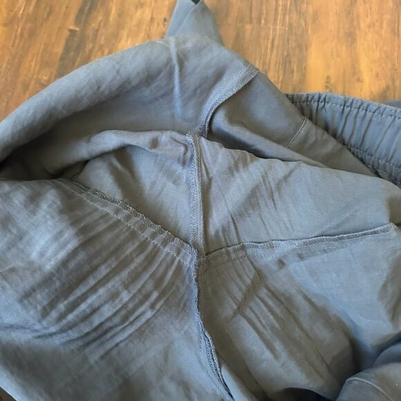 VINCE Utility Pants Taupewood Lightweight Wide Leg HR Relaxed Fit - Picture 8 of 14